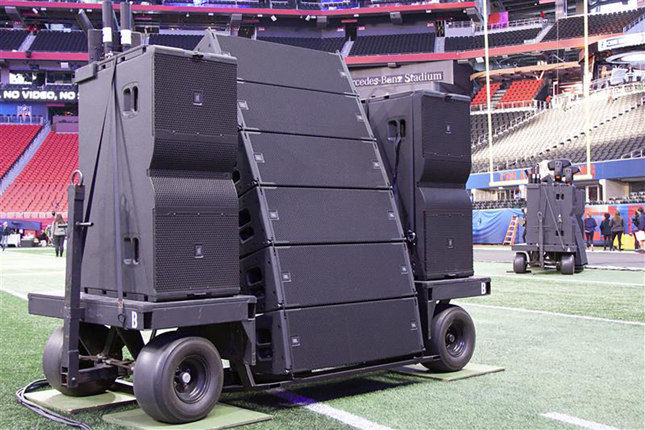 La firma está presente en audio hogareño y en los grandes eventos.