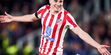 Julián Álvarez fue la figura en el triunfo del Atlético de Madrid ante el Barcelona