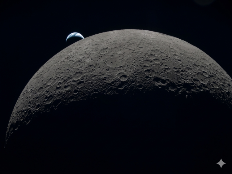 La cabeza en la Luna Luna