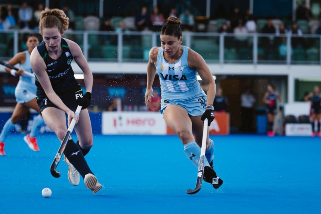 Las Leonas empataron contra China en el segundo amistoso de la gira