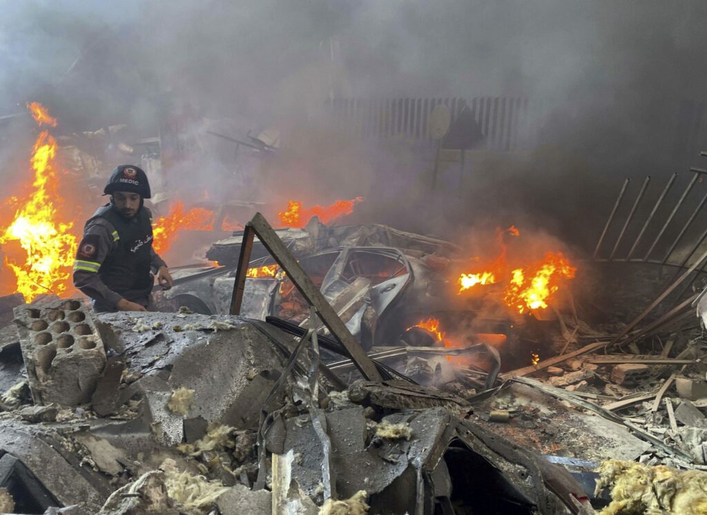 Beirut, Líbano, 8 de abril de 2026. Hasta ahora, la ofensiva israelí en todo Líbano ha causado la muerte de al menos 254 personas y ha dejado a otras 1.165 heridas. (Xinhua/Bilal Jawich) (jg) (da) (vf)