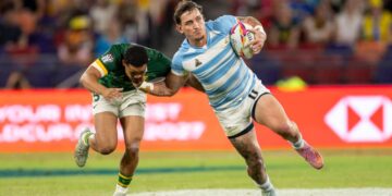 Los Pumas 7s lograron la medalla de plata en el arranque del SVNS World Championship