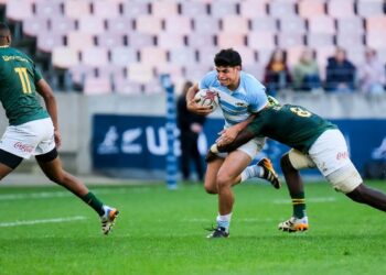 Los Pumitas sufrieron una dura derrota ante Sudáfrica en el Rugby Championship