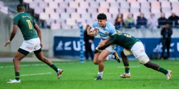 Los Pumitas sufrieron una dura derrota ante Sudáfrica en el Rugby Championship