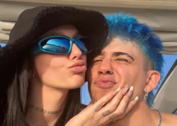 Luck Ra y la Joaqui alentaron a la Selección en la Bombonera