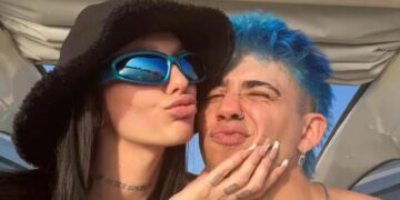 Luck Ra y la Joaqui alentaron a la Selección en la Bombonera