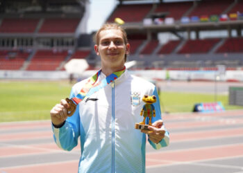 Oro y récord de Pedro Olmos en los Juegos Suramericanos de la Juventud