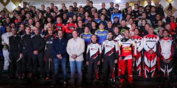 La ciudad de Mina Clavero fue escenario este viernes por la noche de la largada oficial del Rally Sudamericano y el Rally Argentino