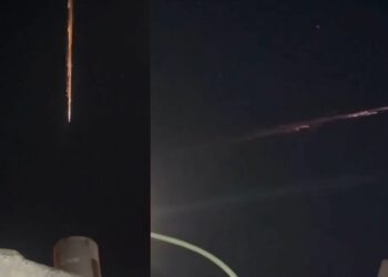 Restos de un cohete chino se desintegraron sobre Río Negro y fueron visibles en la Patagonia Restos de un cohete chino se desintegraron sobre Río Negro y fueron visibles en la Patagonia