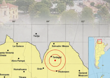 Un sismo de magnitud 4.4 despertó a vecinos del norte de Salta sin provocar daños