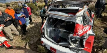 Tragedia en el Rally Sudamericano: un espectador murió tras el despiste de un auto y se suspendió la carrera