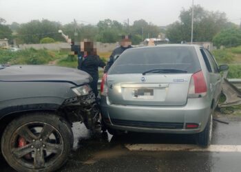 Tres personas resultaron heridas tras un choque en Circunvalación