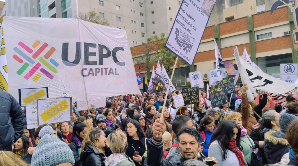 Uepc Capital convoca a una marcha de antorchas Uepc Capital convoca a una marcha de antorchas