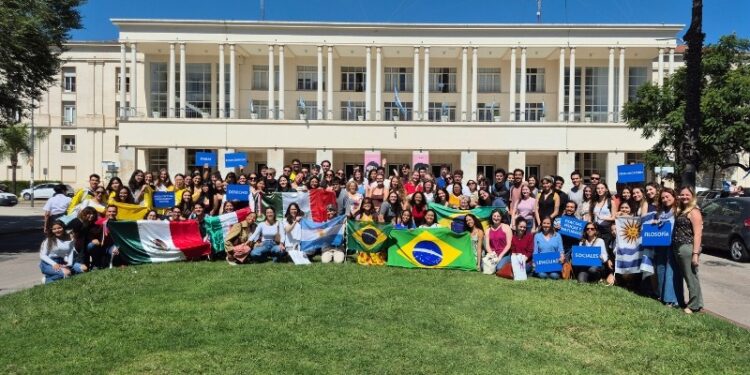 Study Córdoba, el programa de Córdoba Acelera, acompañó las actividades de bienvenida.