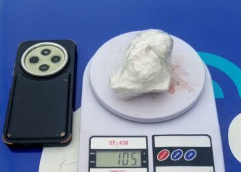 Detuvieron a un motociclista con cocaína en un control vial