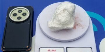 Detuvieron a un motociclista con cocaína en un control vial