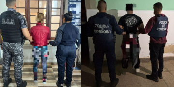 Pareja detenida en barrio Jardín