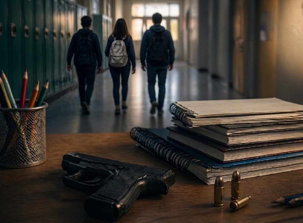 El acceso de adolescentes a armas en escuelas enciende alertas en todo el país.