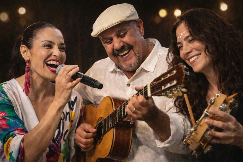 El trío Batuque & Bossa cierra la semana cultural en la Oriental El trío Batuque & Bossa cierra la semana cultural en la Oriental