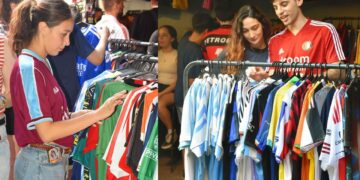 Camisetas de todos los clubes y épocas se reúnen en el Camisetazo.