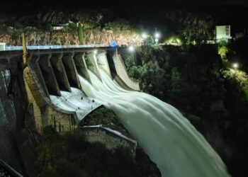 Imagen del dique La Viña.