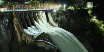 Imagen del dique La Viña.