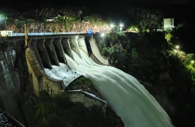 Imagen del dique La Viña.