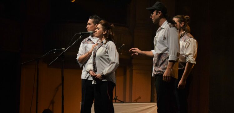 “Eran cinco hermanos y ella no era muy santa” se presenta este viernes a las 20 en la Sala Carlos Giménez.