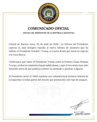 Respaldo internacional y fuerte repudio por parte del Gobierno