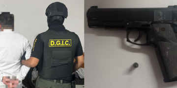 En el operativo desarrollado se secuestró una réplica de arma de fuego y la munición mencionada.