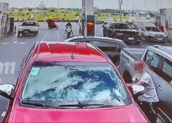 Los detenidos habrían participado en un ilícito ocurrido en una estación de servicio del sector.