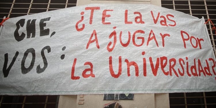 Marcha Federal Universitaria: jóvenes reafirman su compromiso con la educación pública