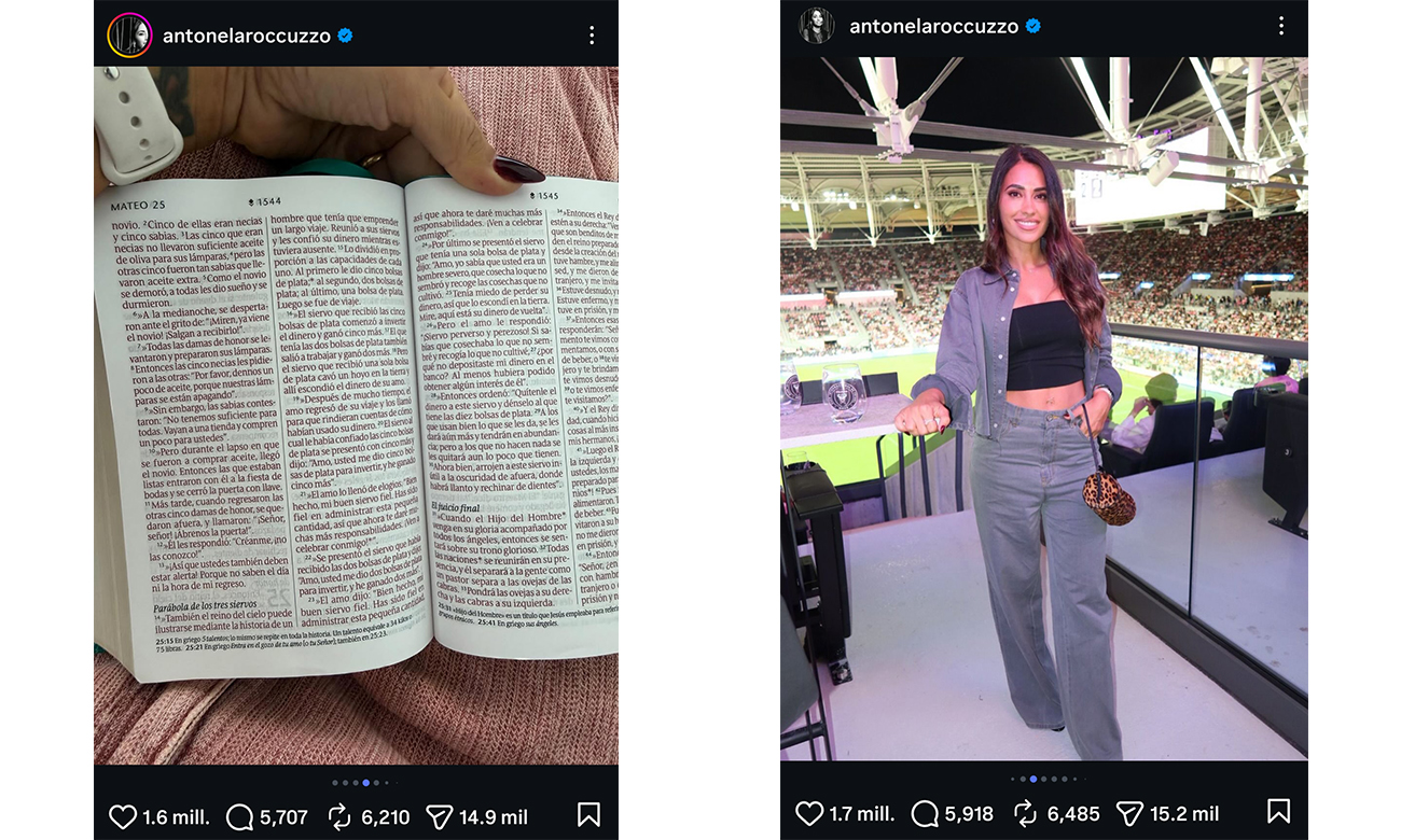 Antonela Rocuzzo y la Parábola de los Talentos