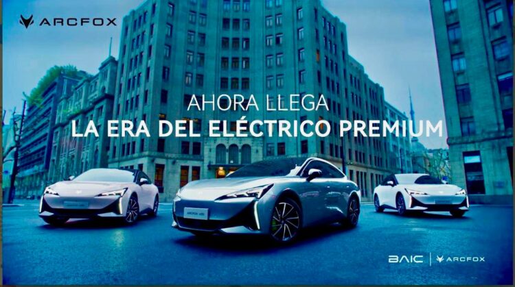 BAIC Center presenta en Córdoba Arcfox, su marca premium sustentable