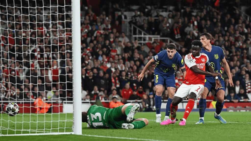 Arsenal venció a Atlético de Madrid y regresa a la final de Champions después de 20 años Arsenal venció a Atlético de Madrid y regresa a la final de Champions después de 20 años