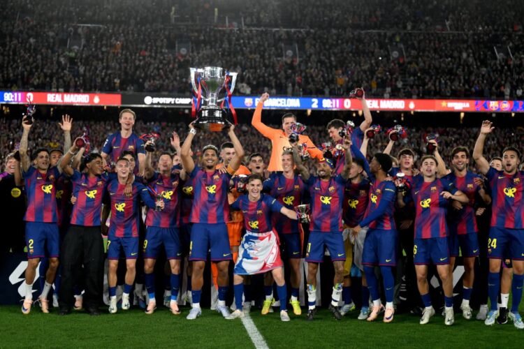 Barcelona venció al Real Madrid y se consagró bicampeón en el Clásico