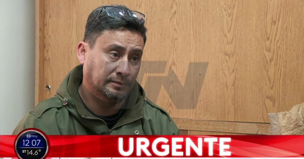 Gabriel Vega relató cómo se enteró de la desaparición de su hija Agostina.