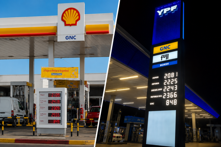 La súper ya supera los $2.100 en algunas estaciones de servicio.