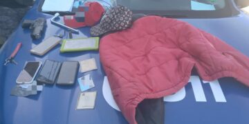 Cuatro detenidos por robar a una chofer de aplicación