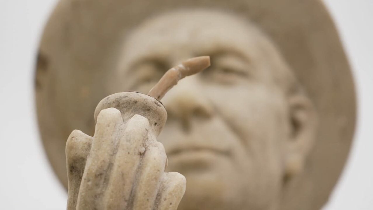 Finalizó la restauración de la estatua del San José Gabriel Brochero Finalizó la restauración de la estatua del San José Gabriel Brochero