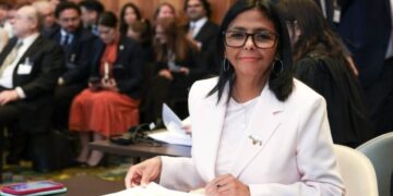 Rodríguez rechazó la idea de Trump de convertir a Venezuela en un estado de EE.UU. Rodríguez rechazó la idea de Trump de convertir a Venezuela en un estado de EE.UU.