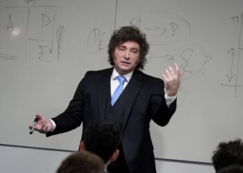 El presidente Javier Milei.