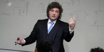 El presidente Javier Milei.