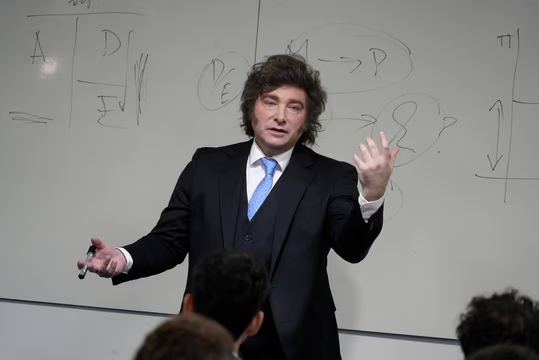 Milei expondrá ante empresarios en el Latam Economic Forum El presidente Javier Milei.