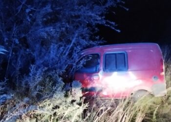 Fotografía del siniestro en Ruta Provincial Nº 5