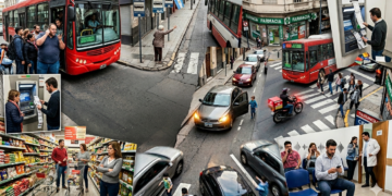 La calle, la gente y los obstáculos que nos irritan.