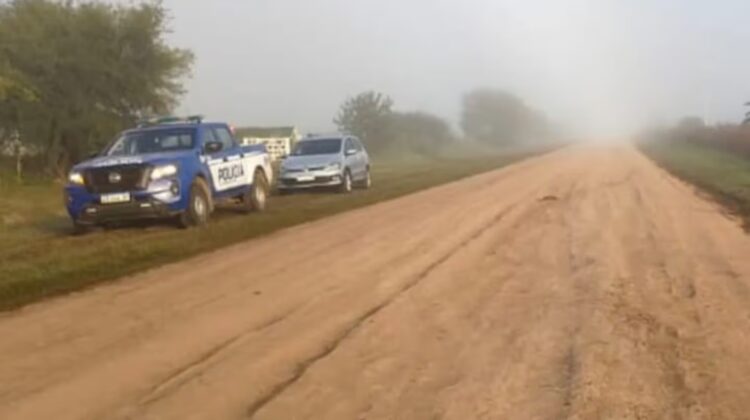 Lugar donde encontraron a la mujer sin vida.