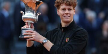 Jannik Sinner se proclamó campeón en Roma e igualó un récord histórico