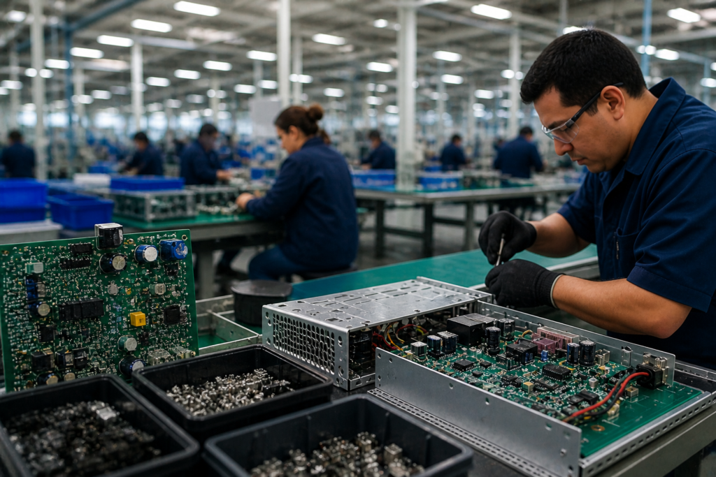 La industria electrónica y electromecánica atraviesa una fuerte caída y advierte por las tasas La industria electrónica y electromecánica atraviesa una fuerte caída y advierte por las tasas