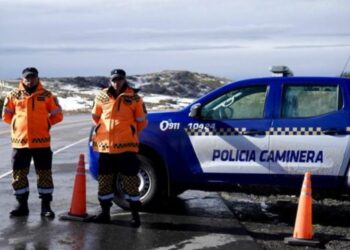 Llegó la nieve a Córdoba y cerraron el Camino de las Altas Cumbres